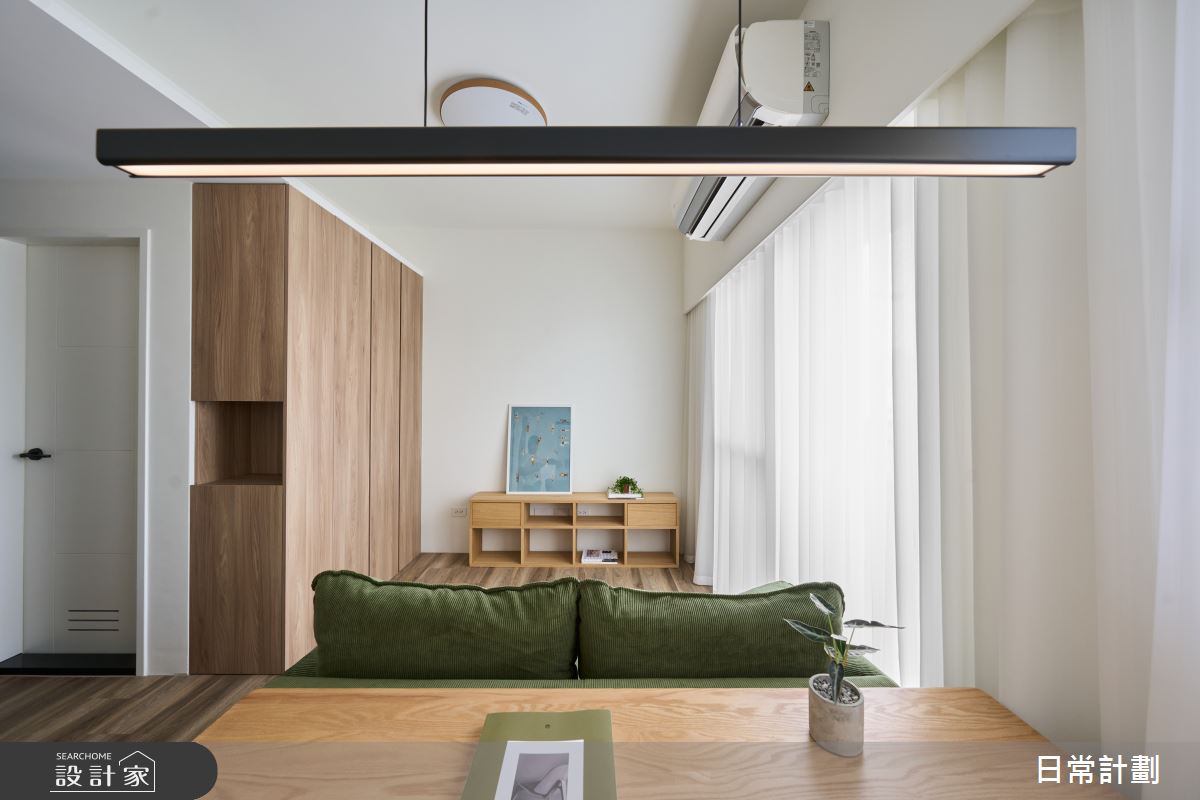 10坪新成屋(5年以下)＿日式無印風客廳書房案例圖片＿日常計劃空間設計有限公司＿日常計劃_07.新北10坪日式無印風之14