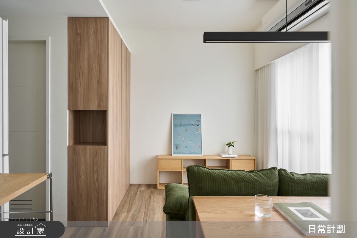 10坪新成屋(5年以下)＿日式無印風客廳書房案例圖片＿日常計劃空間設計有限公司＿日常計劃_07.新北10坪日式無印風之15
