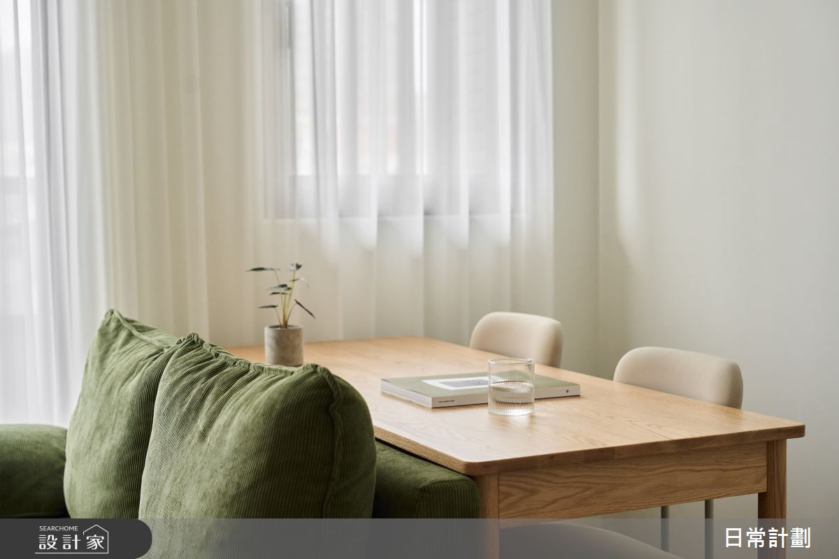10坪新成屋(5年以下)＿日式無印風客廳書房案例圖片＿日常計劃空間設計有限公司＿日常計劃_07.新北10坪日式無印風之16