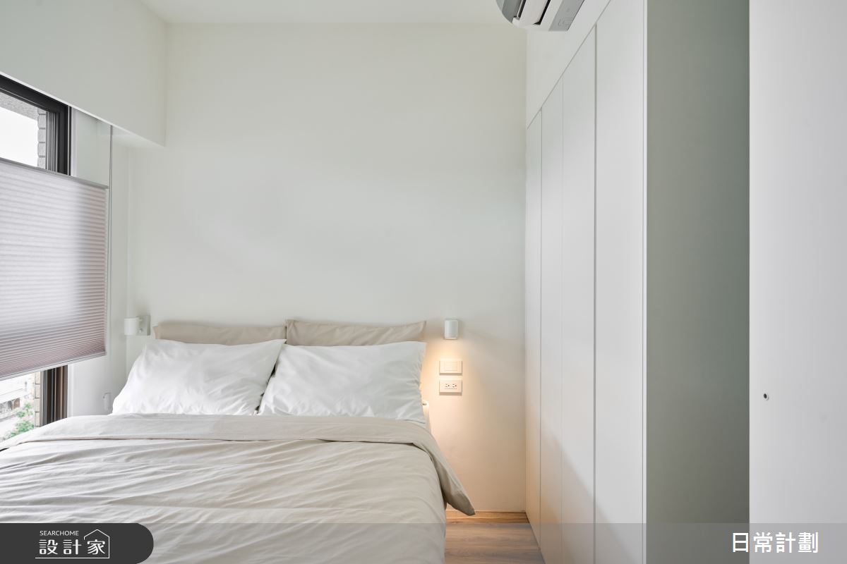 10坪新成屋(5年以下)＿日式無印風臥室案例圖片＿日常計劃空間設計有限公司＿日常計劃_07.新北10坪日式無印風之22