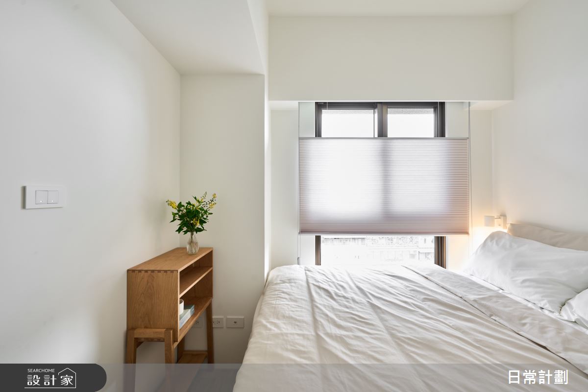 10坪新成屋(5年以下)＿日式無印風臥室案例圖片＿日常計劃空間設計有限公司＿日常計劃_07.新北10坪日式無印風之24
