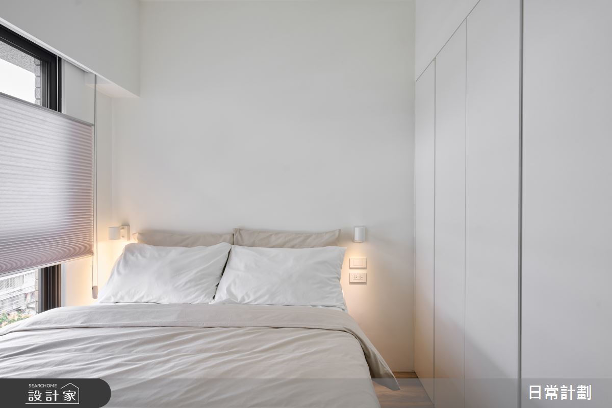 10坪新成屋(5年以下)＿日式無印風臥室案例圖片＿日常計劃空間設計有限公司＿日常計劃_07.新北10坪日式無印風之25
