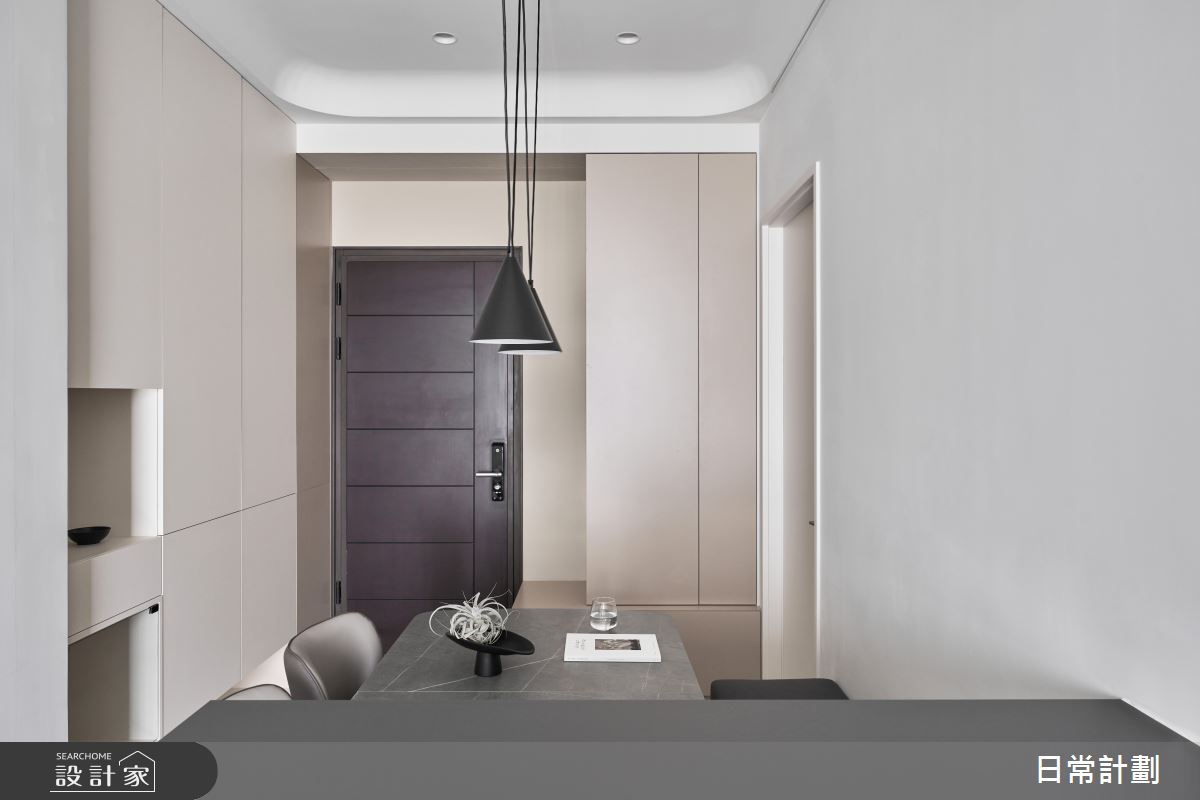 16坪新成屋(5年以下)＿混搭風玄關餐廳案例圖片＿日常計劃空間設計有限公司＿日常計劃_08.新北16坪混搭風之7