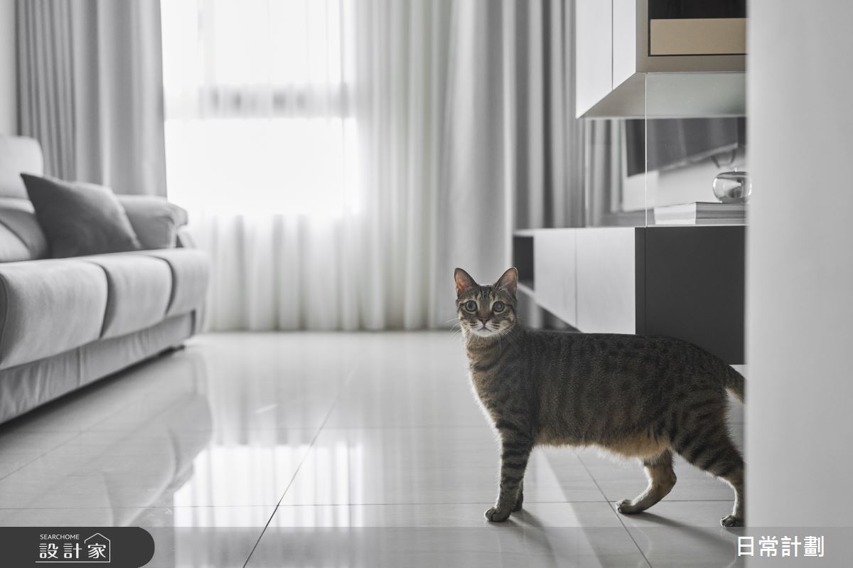16坪新成屋(5年以下)＿混搭風客廳案例圖片＿日常計劃空間設計有限公司＿日常計劃_08.新北16坪混搭風之14