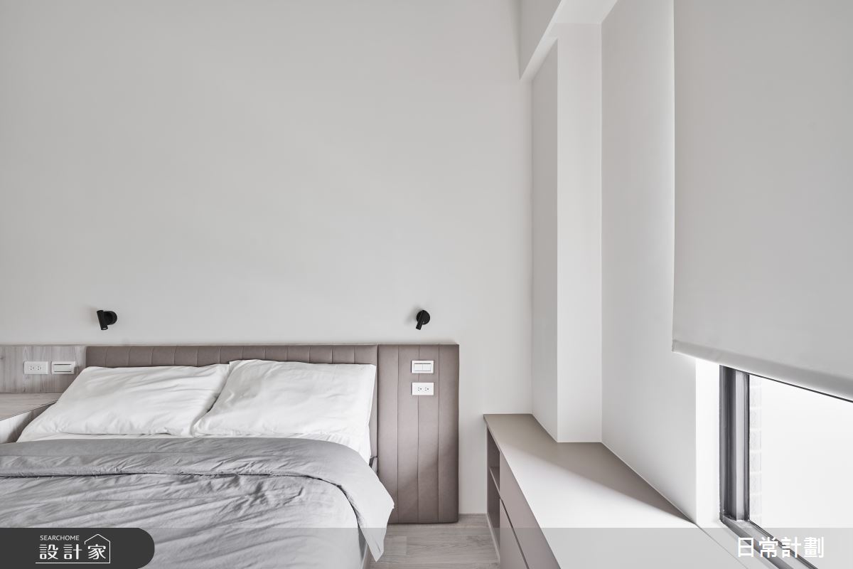 16坪新成屋(5年以下)＿混搭風臥室案例圖片＿日常計劃空間設計有限公司＿日常計劃_08.新北16坪混搭風之18