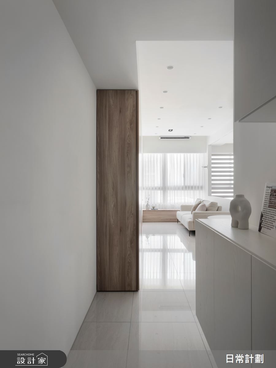 18坪新成屋(5年以下)＿北歐風玄關案例圖片＿日常計劃空間設計有限公司＿日常計劃_09.新北18坪簡約北歐風之3