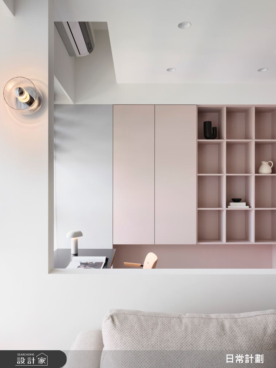 18坪新成屋(5年以下)＿北歐風客廳書房案例圖片＿日常計劃空間設計有限公司＿日常計劃_09.新北18坪簡約北歐風之11