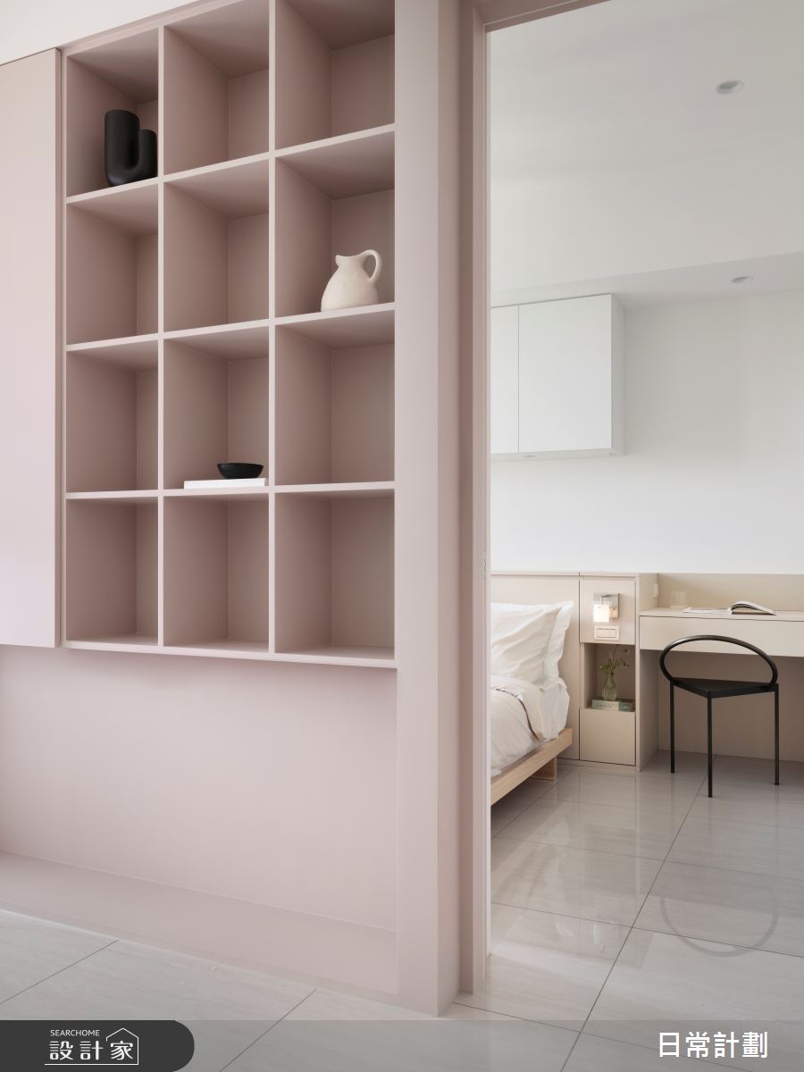 18坪新成屋(5年以下)＿北歐風臥室書房案例圖片＿日常計劃空間設計有限公司＿日常計劃_09.新北18坪簡約北歐風之15