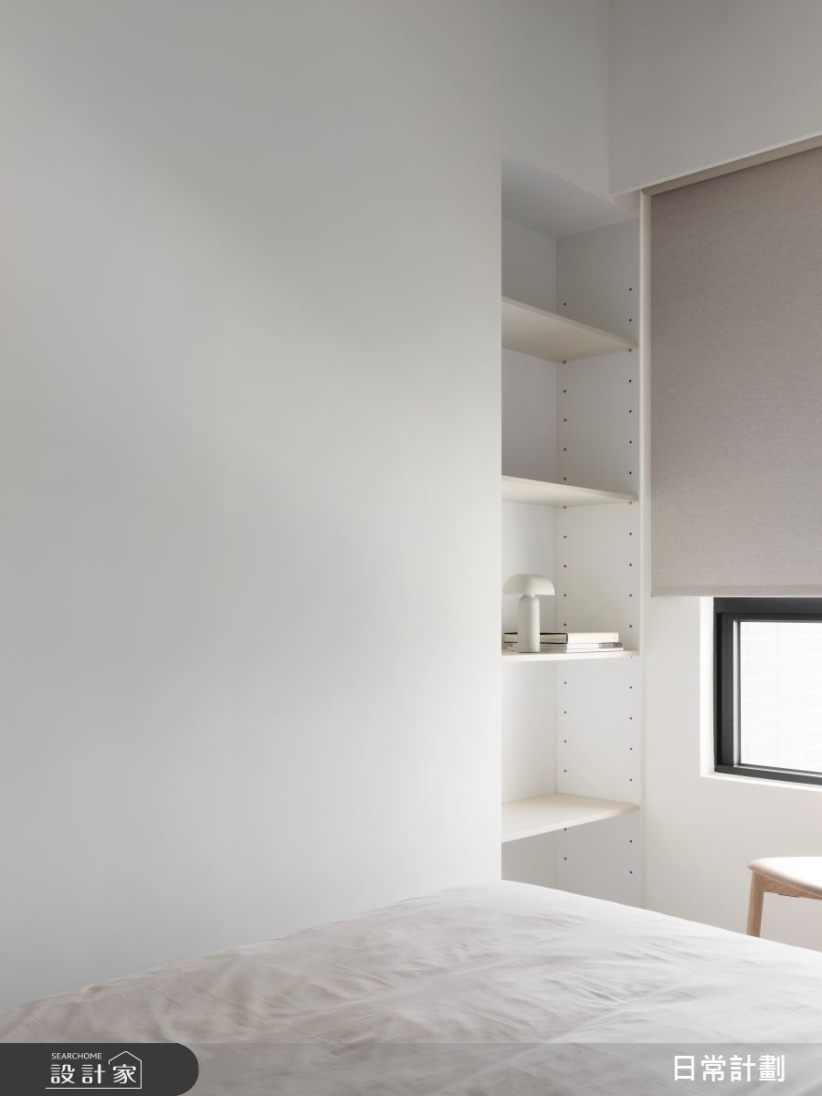 18坪新成屋(5年以下)＿北歐風臥室案例圖片＿日常計劃空間設計有限公司＿日常計劃_09.新北18坪簡約北歐風之20