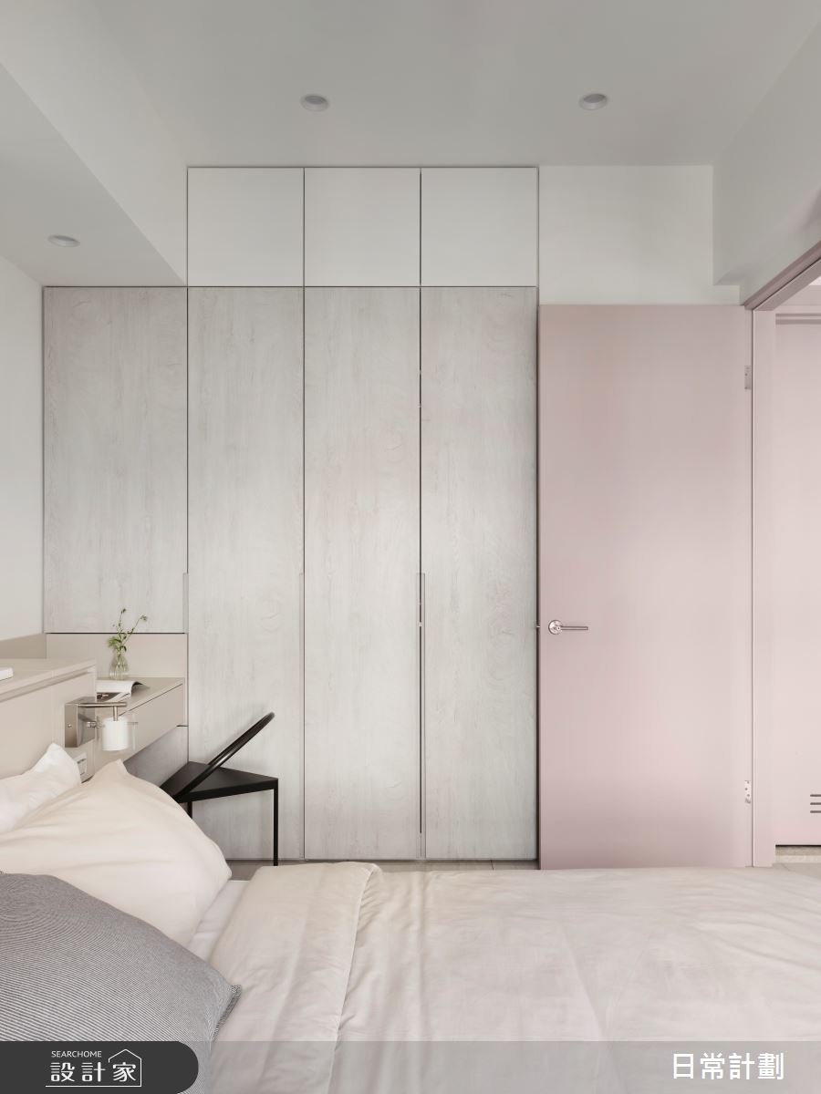 18坪新成屋(5年以下)＿北歐風臥室案例圖片＿日常計劃空間設計有限公司＿日常計劃_09.新北18坪簡約北歐風之17