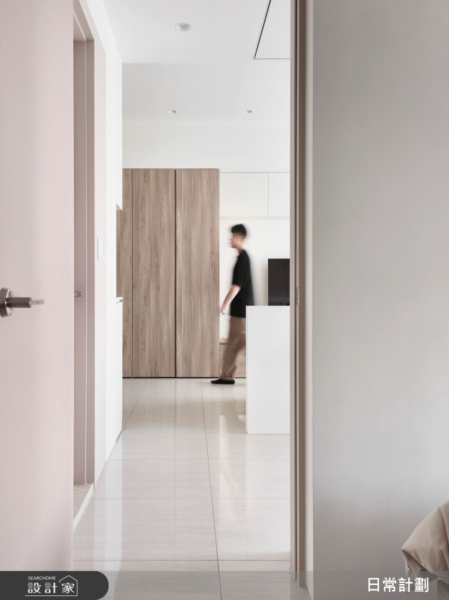 18坪新成屋(5年以下)＿北歐風走廊案例圖片＿日常計劃空間設計有限公司＿日常計劃_09.新北18坪簡約北歐風之16