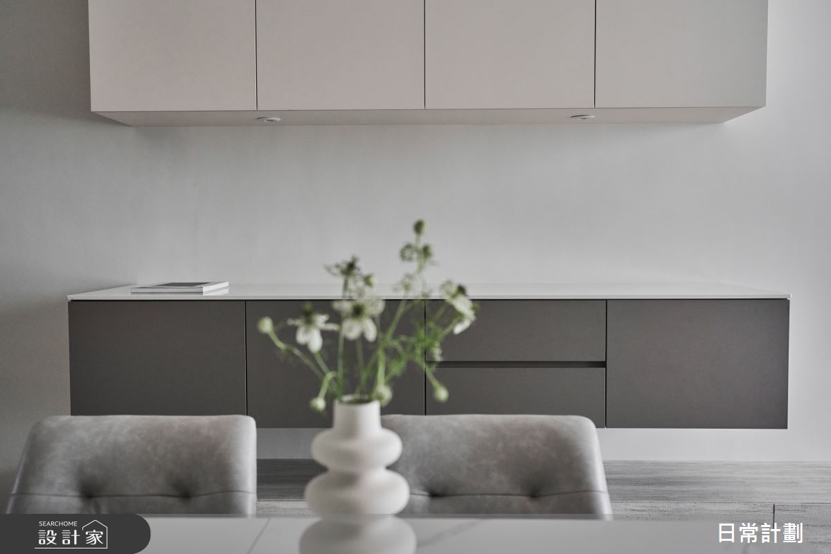 18坪新成屋(5年以下)＿現代風餐廳案例圖片＿日常計劃空間設計有限公司＿日常計劃_10.新北18坪現代簡約風之9