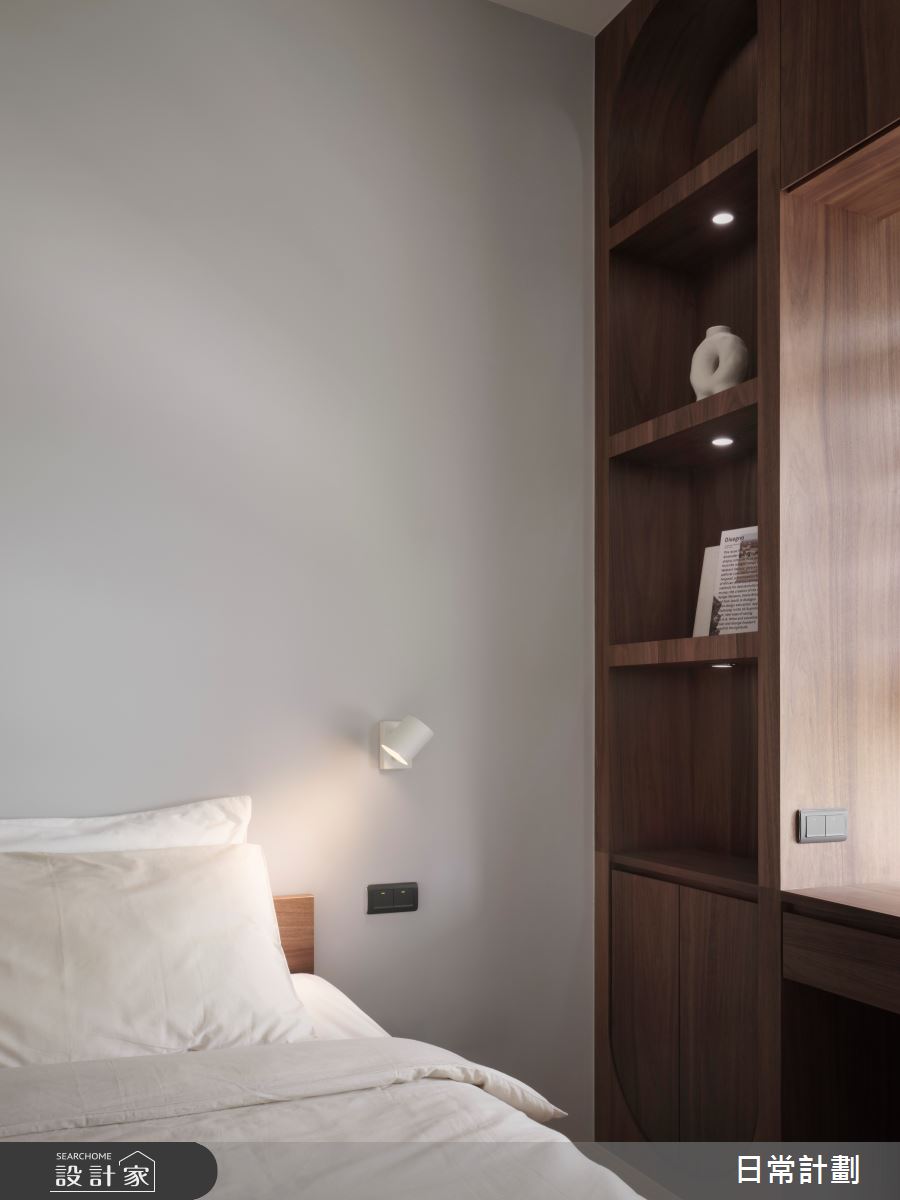 18坪預售屋＿簡約風臥室案例圖片＿日常計劃空間設計有限公司＿日常計劃_11.新北18坪簡約風之16