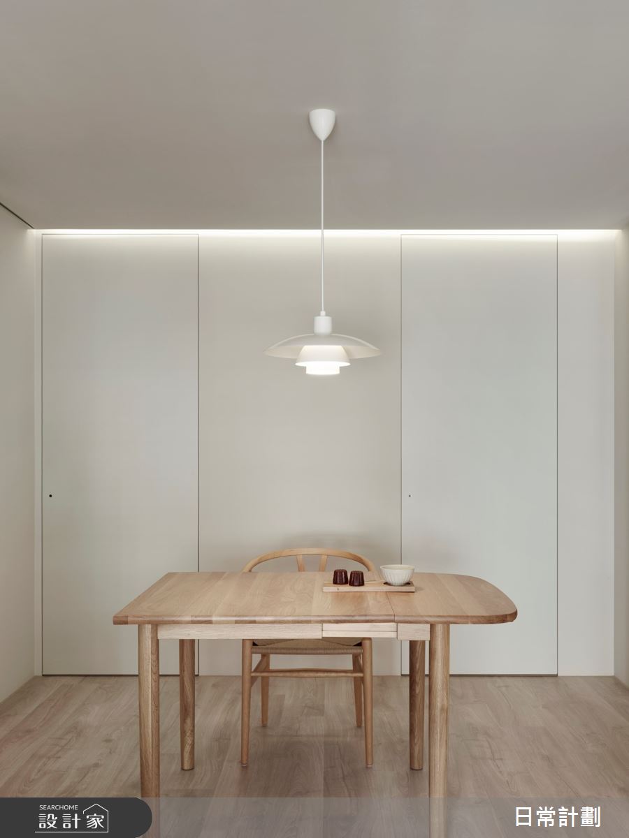 新成屋(5年以下)＿混搭風餐廳案例圖片＿日常計劃空間設計有限公司＿日常計劃_12.桃園15.5坪混搭風之11