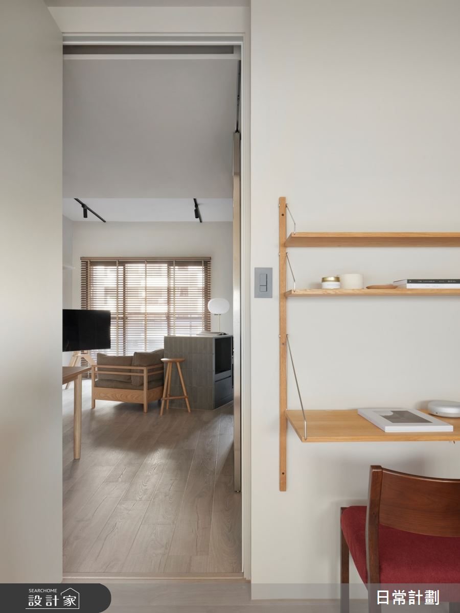 新成屋(5年以下)＿混搭風多功能室案例圖片＿日常計劃空間設計有限公司＿日常計劃_12.桃園15.5坪混搭風之14