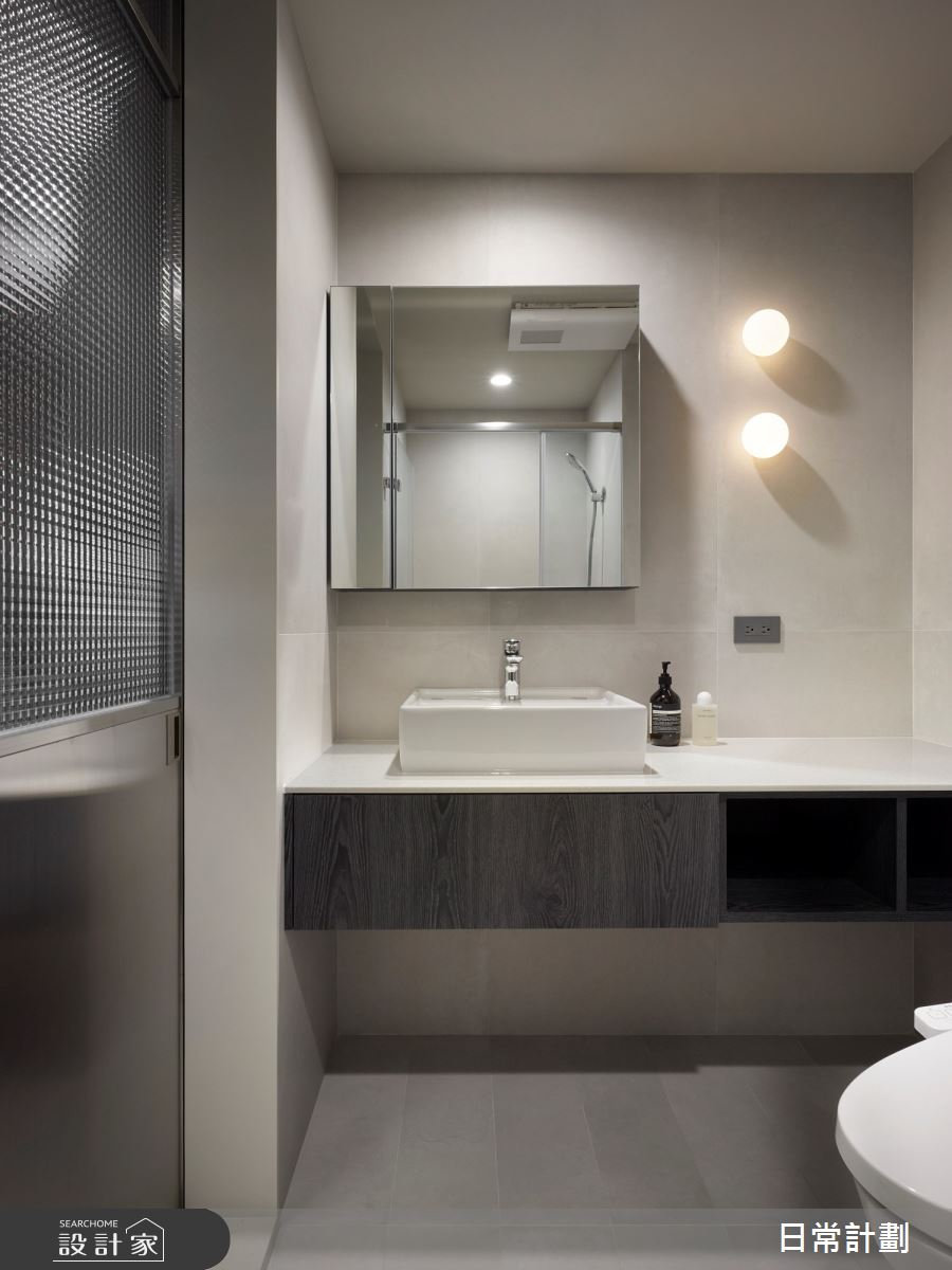 新成屋(5年以下)＿混搭風浴室案例圖片＿日常計劃空間設計有限公司＿日常計劃_12.桃園15.5坪混搭風之20