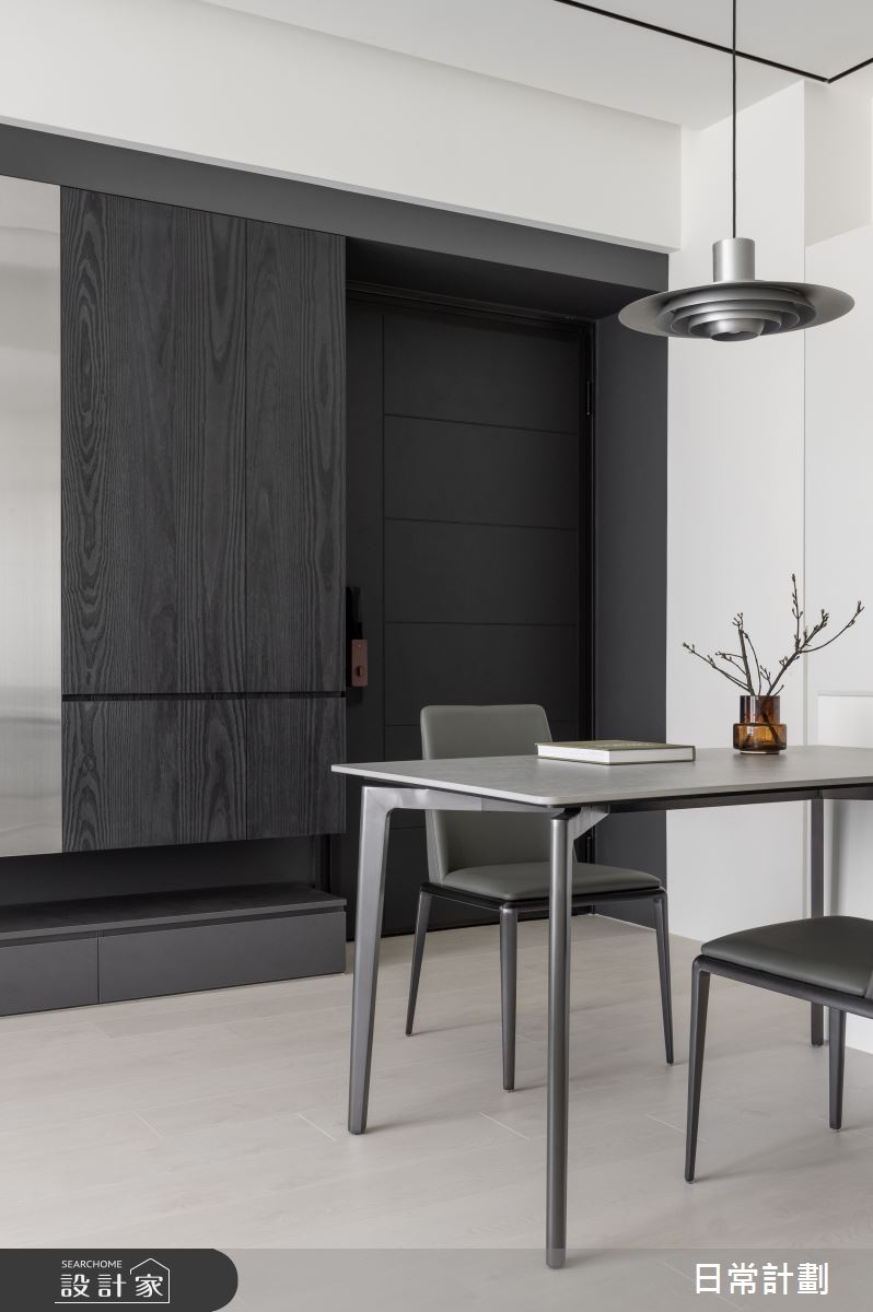 15坪新成屋(5年以下)＿現代風玄關餐廳案例圖片＿日常計劃空間設計有限公司＿日常計劃_14.台北15坪現代風之6