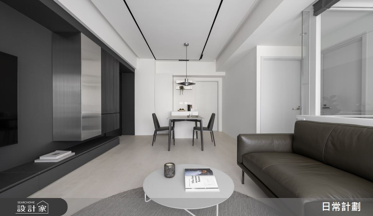 15坪新成屋(5年以下)＿現代風客廳餐廳案例圖片＿日常計劃空間設計有限公司＿日常計劃_14.台北15坪現代風之9