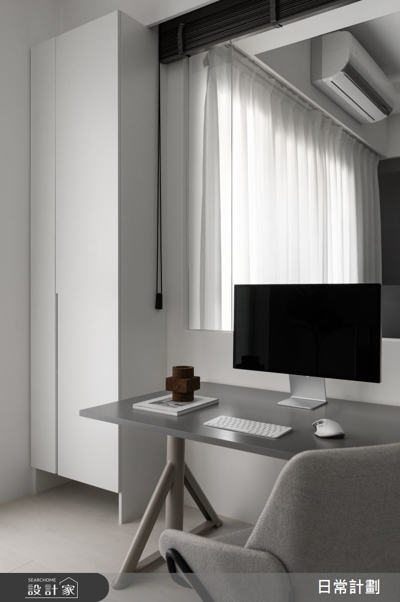 15坪新成屋(5年以下)＿現代風書房案例圖片＿日常計劃空間設計有限公司＿日常計劃_14.台北15坪現代風之18