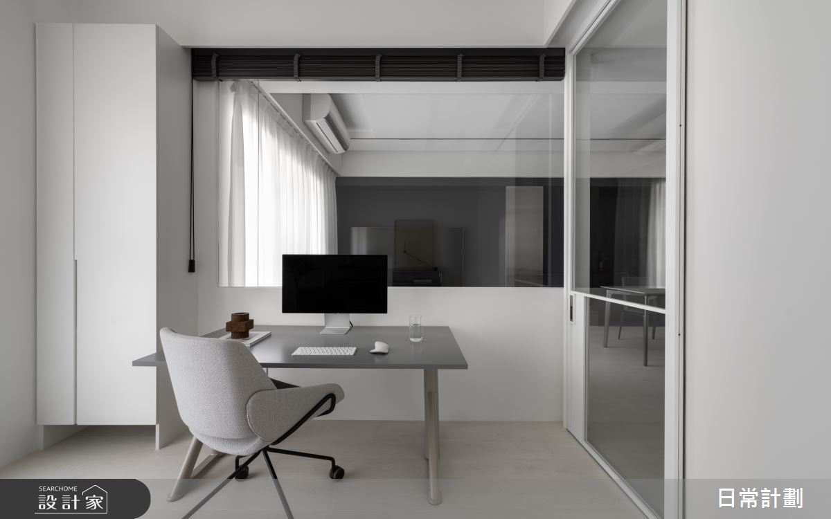 15坪新成屋(5年以下)＿現代風書房案例圖片＿日常計劃空間設計有限公司＿日常計劃_14.台北15坪現代風之17