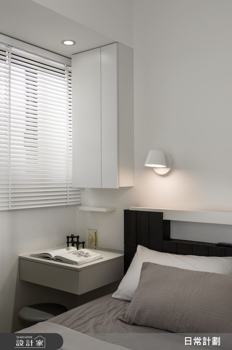 15坪新成屋(5年以下)＿現代風臥室案例圖片＿日常計劃空間設計有限公司＿日常計劃_14.台北15坪現代風之20