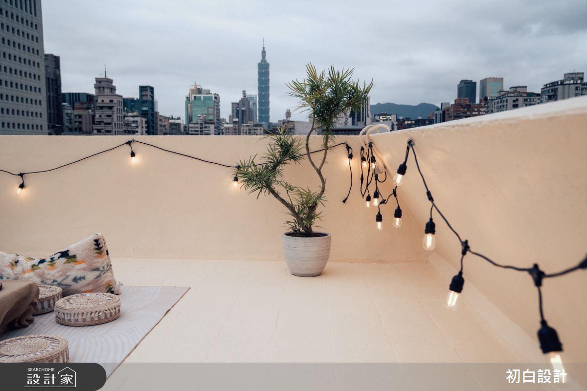 40坪老屋(31~40年)＿美式風案例圖片＿初白設計有限公司＿初白_醉美露台之5
