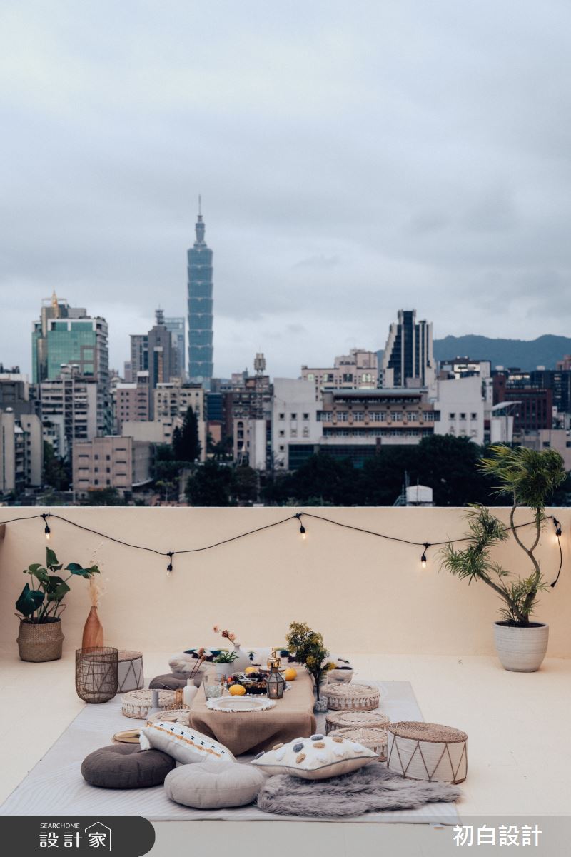 40坪老屋(31~40年)＿美式風案例圖片＿初白設計有限公司＿初白_醉美露台之6
