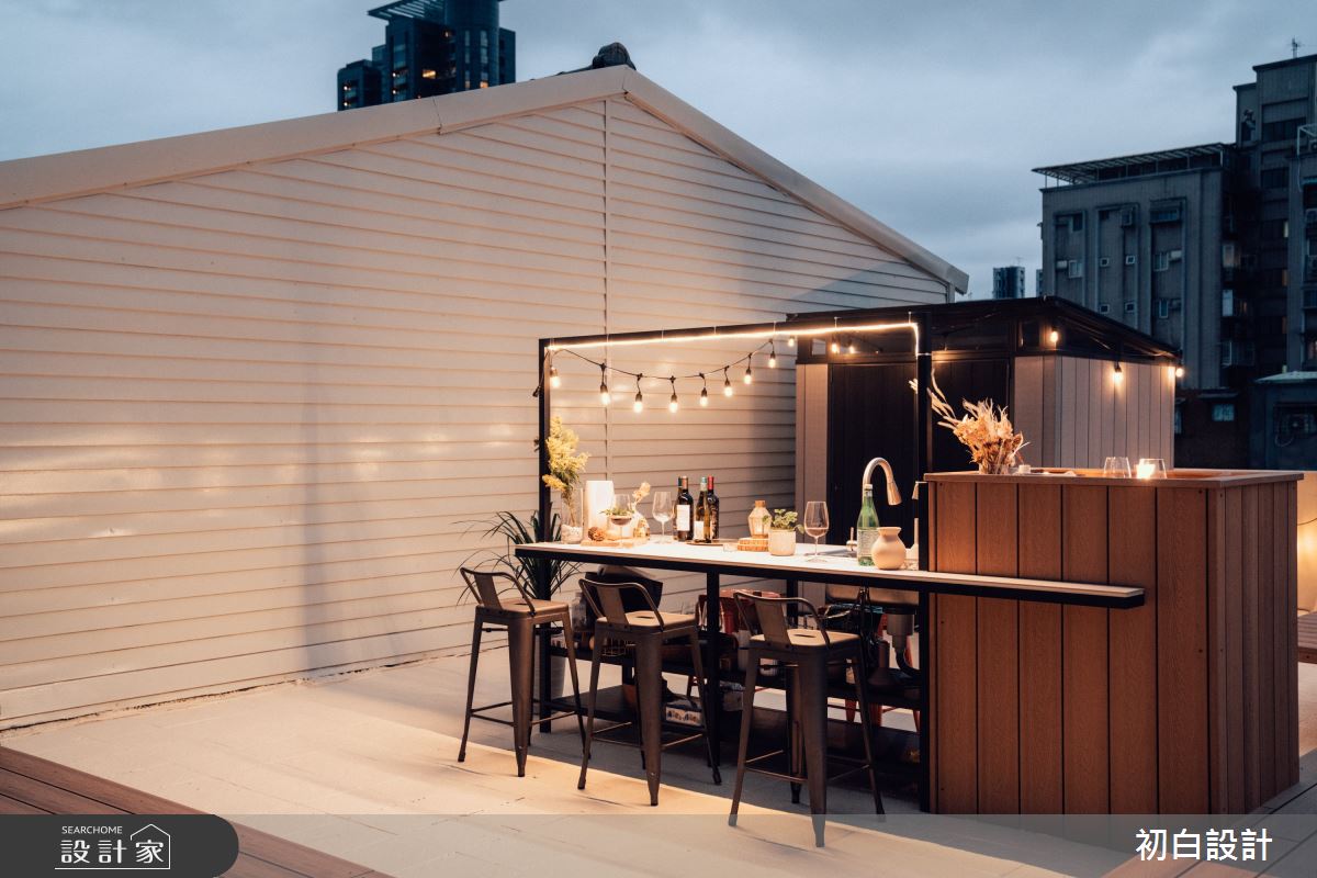 40坪老屋(31~40年)＿美式風案例圖片＿初白設計有限公司＿初白_醉美露台之9