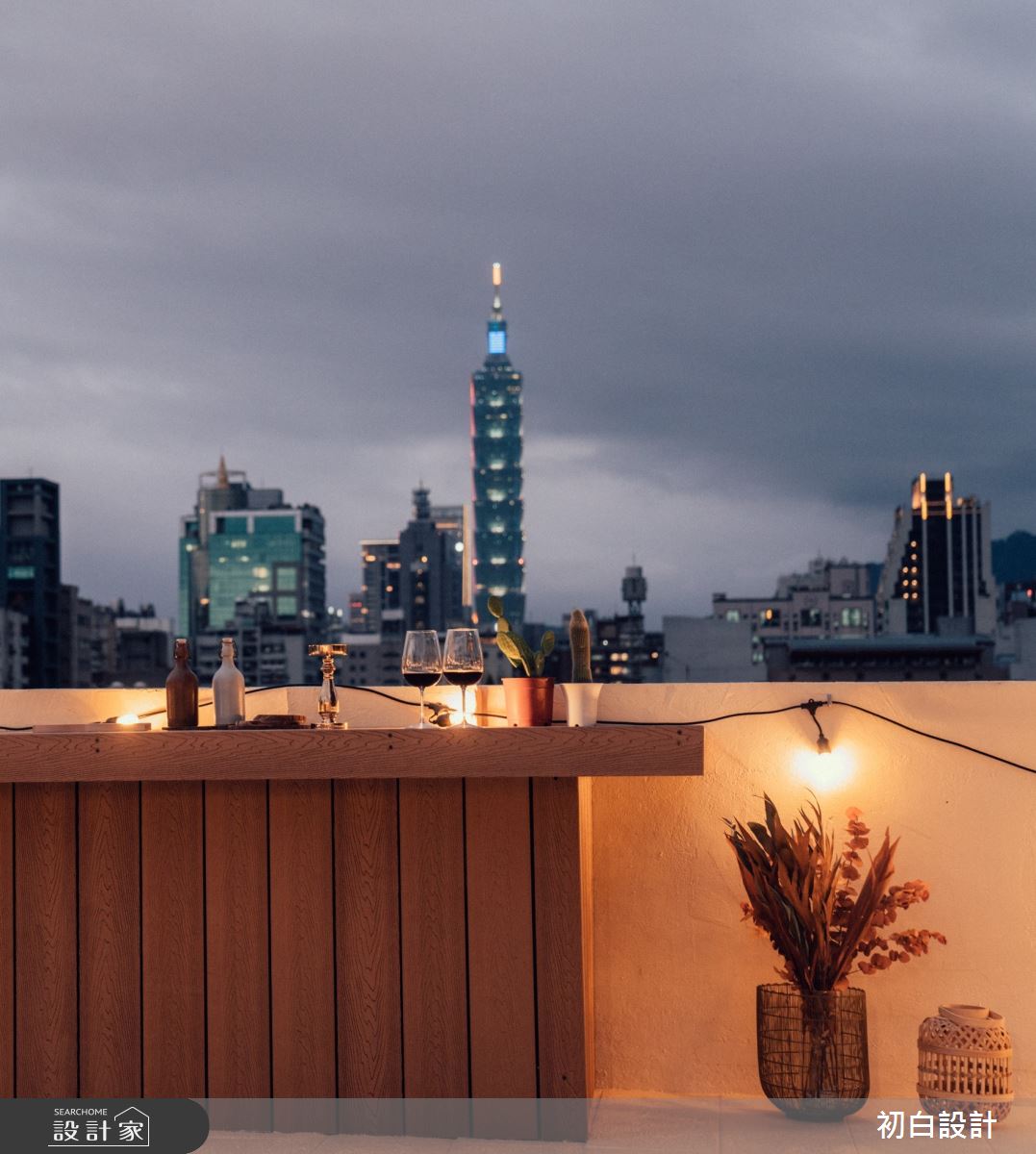 40坪老屋(31~40年)＿美式風案例圖片＿初白設計有限公司＿初白_醉美露台之16