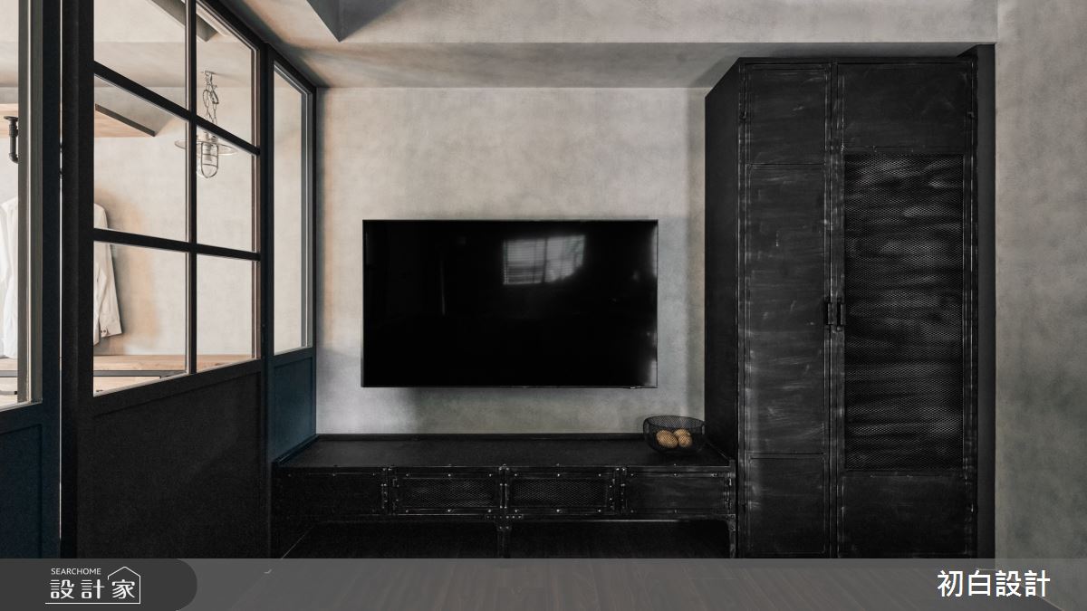 10坪新成屋(5年以下)＿工業風客廳案例圖片＿初白設計有限公司＿初白_脈墨之境之11