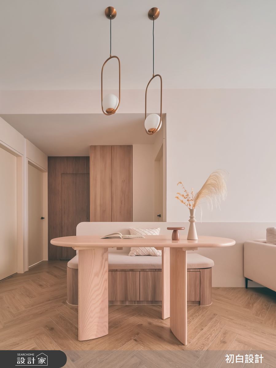 18坪新成屋(5年以下)＿現代風客廳餐廳案例圖片＿初白設計有限公司＿初白_知芙之境之14