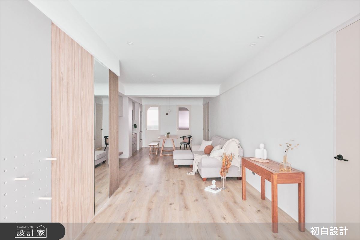 30坪老屋(31~40年)＿現代風客廳案例圖片＿初白設計有限公司＿初白_膚沙之境之3