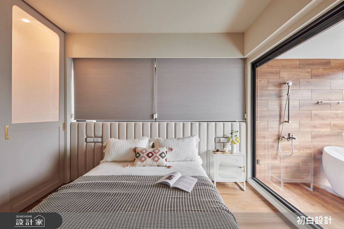 12坪新成屋(5年以下)＿混搭風臥室案例圖片＿初白設計有限公司＿初白_摩登之境之15