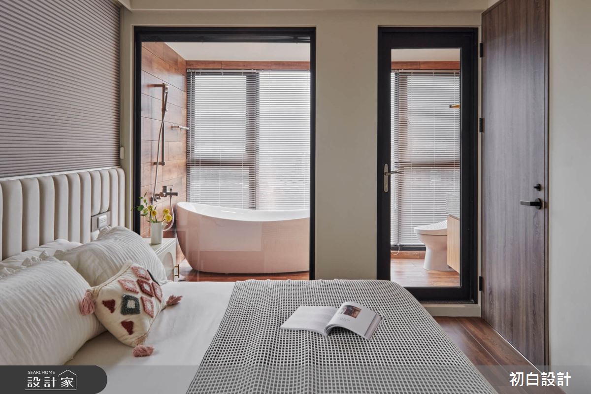 12坪新成屋(5年以下)＿混搭風臥室案例圖片＿初白設計有限公司＿初白_摩登之境之16