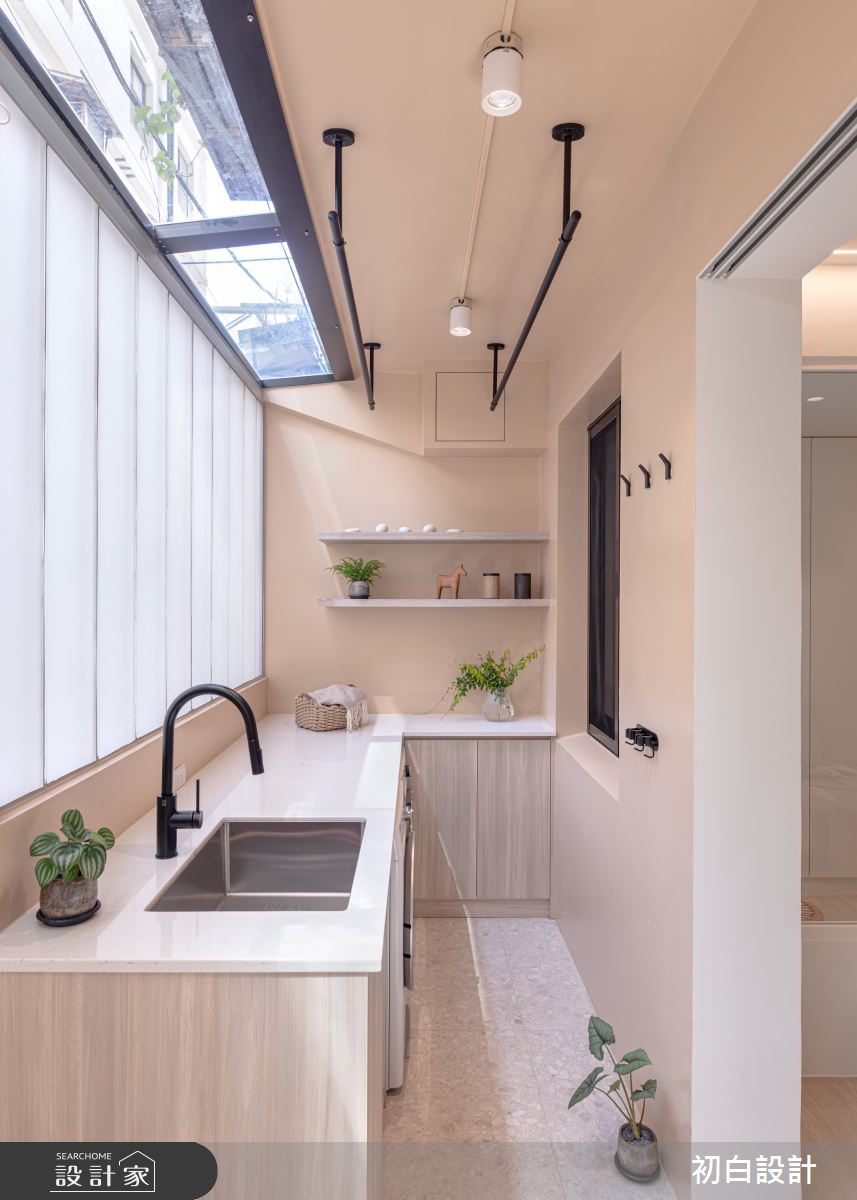 22坪老屋(31~40年)＿現代風玄關案例圖片＿初白設計有限公司＿初白_日光珠寶盒之3