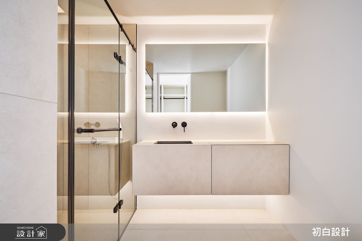 30坪中古屋(5~15年)＿簡約風浴室案例圖片＿初白設計有限公司＿初白_煦柔之境之16