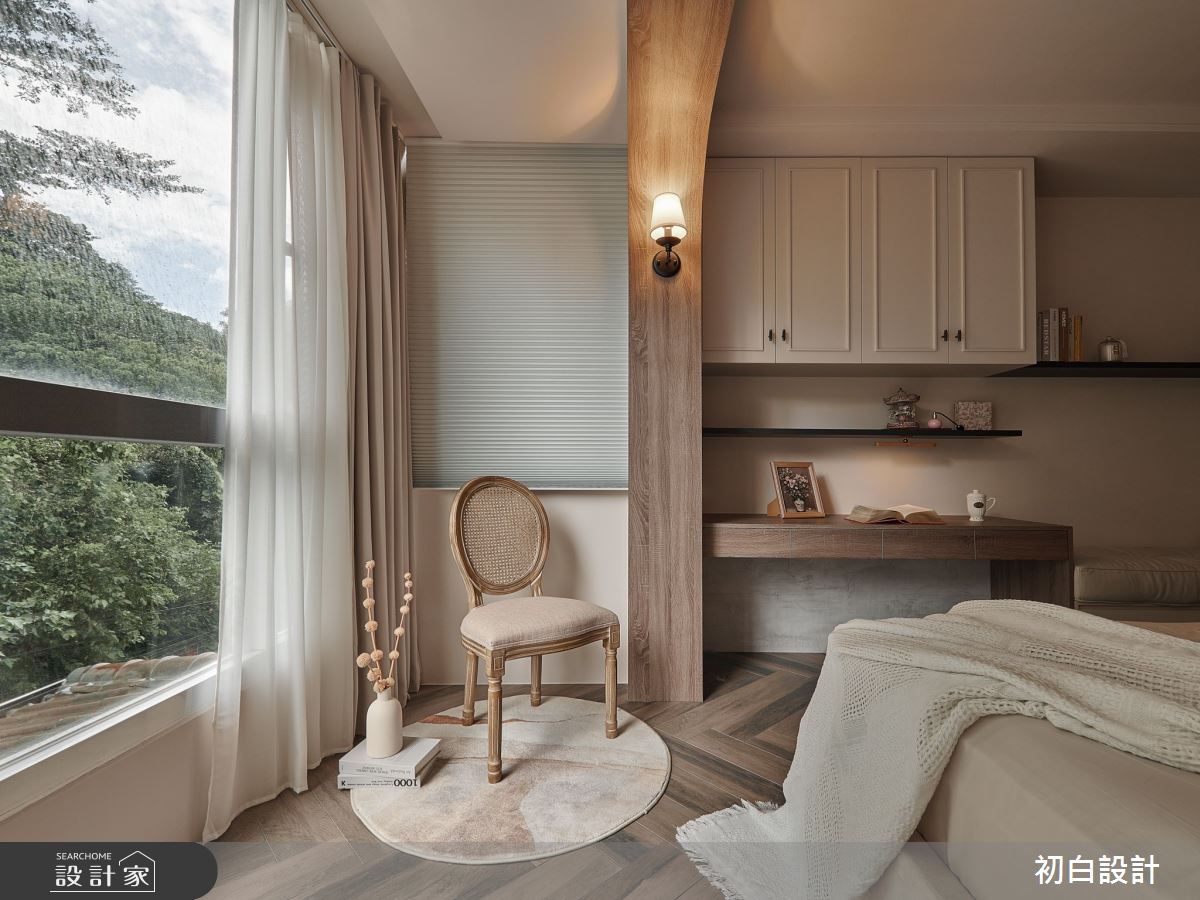 10坪老屋(31~40年)＿混搭風臥室案例圖片＿初白設計有限公司＿初白_縵縵之境之4