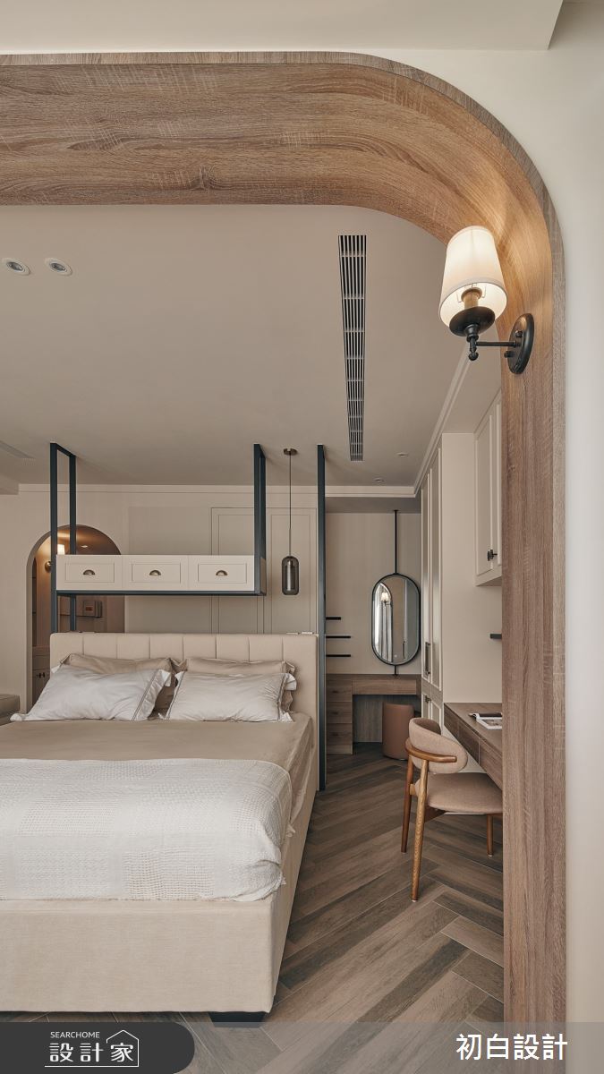 10坪老屋(31~40年)＿混搭風臥室案例圖片＿初白設計有限公司＿初白_縵縵之境之12