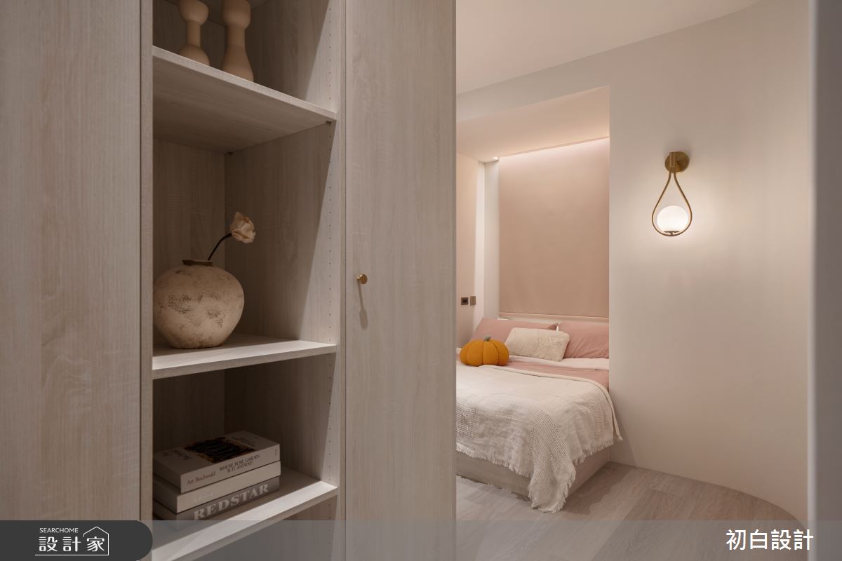 35坪老屋(31~40年)＿現代風臥室案例圖片＿初白設計有限公司＿初白_絨霧之境之11
