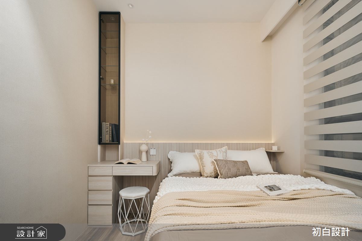 15坪新成屋(5年以下)＿混搭風臥室案例圖片＿初白設計有限公司＿初白_林檎之境之11