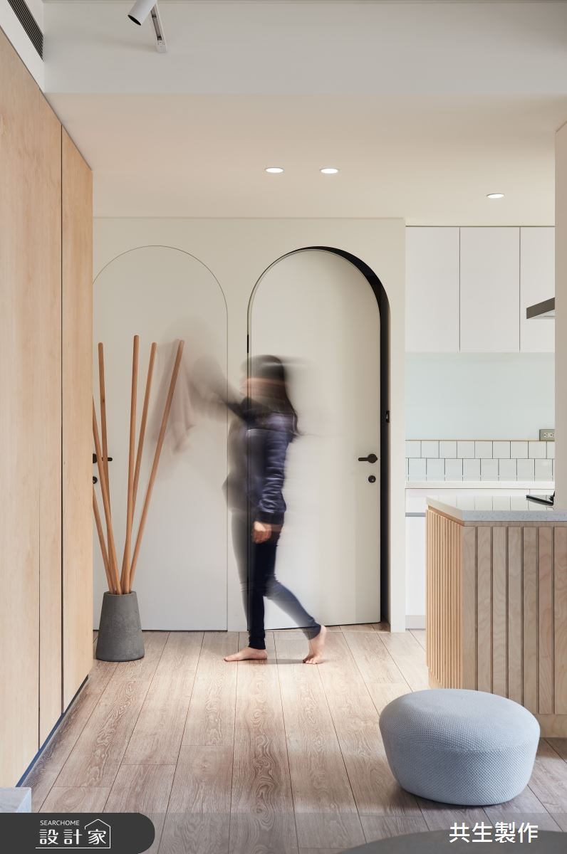 22坪老屋(41~50年)＿現代風廚房中島案例圖片＿共生製作設計有限公司＿共生製作_台北J宅之3