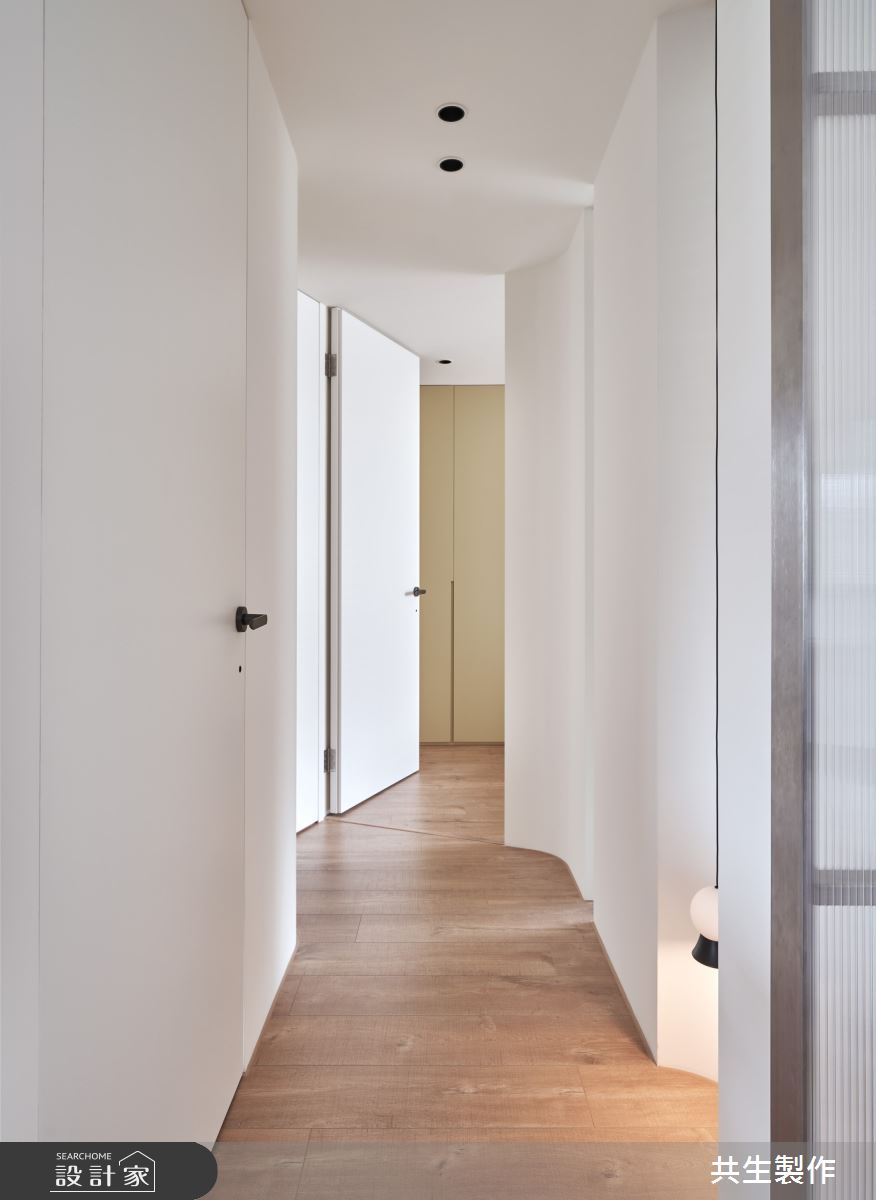 31坪老屋(31~40年)＿現代風走廊案例圖片＿共生製作設計有限公司＿共生製作_松山陳宅之8