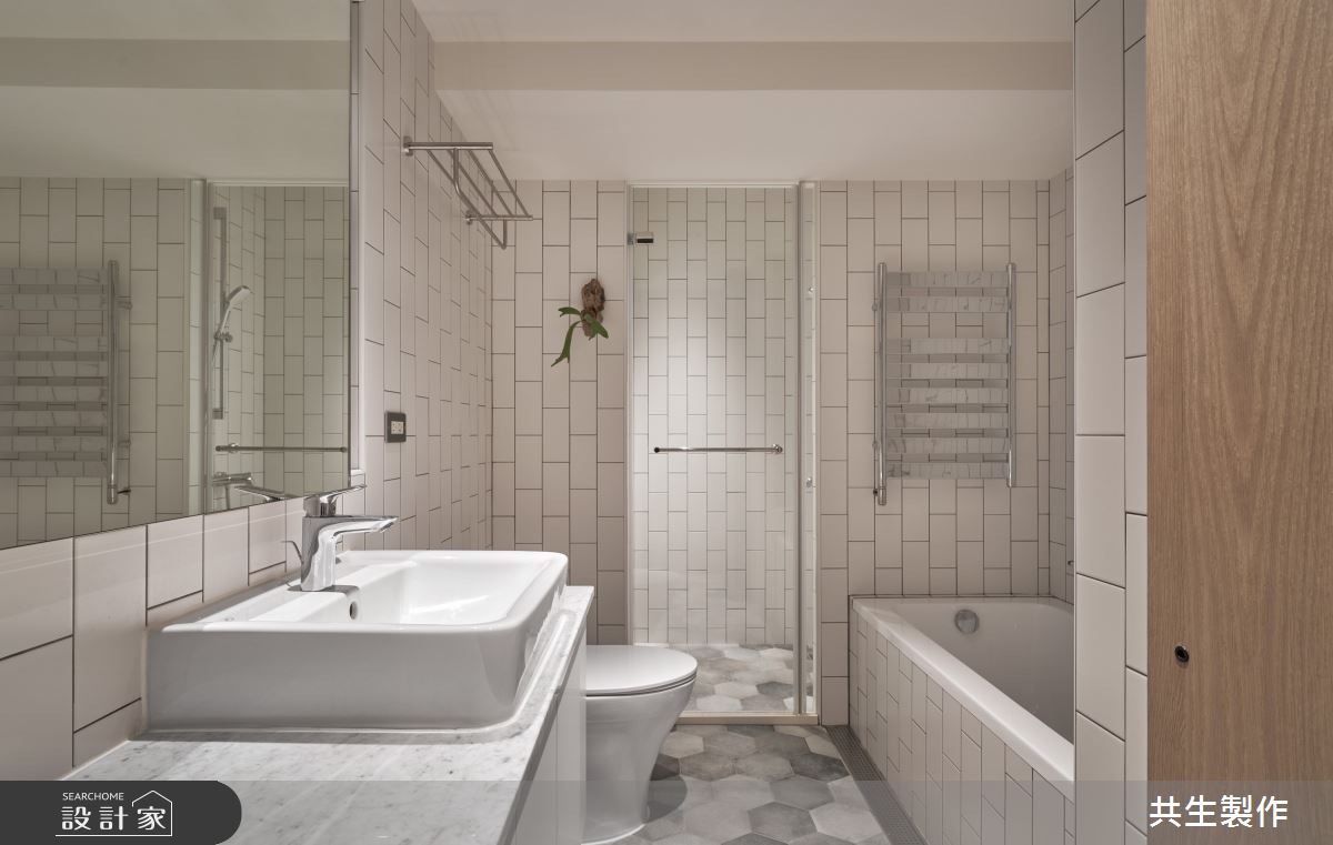 31坪老屋(31~40年)＿現代風浴室案例圖片＿共生製作設計有限公司＿共生製作_松山陳宅之17