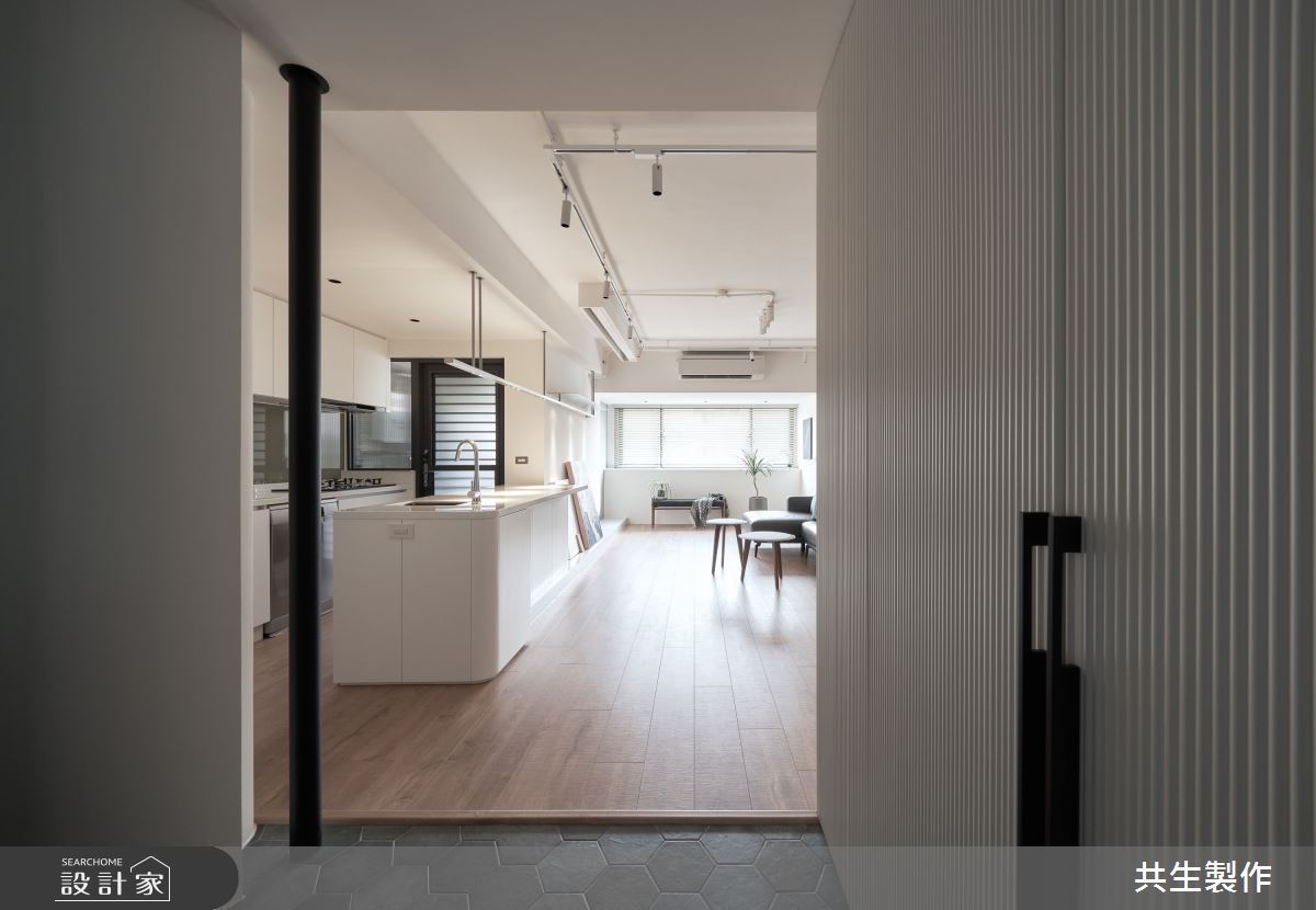 31坪老屋(31~40年)＿現代風餐廳廚房案例圖片＿共生製作設計有限公司＿共生製作_松山陳宅之1
