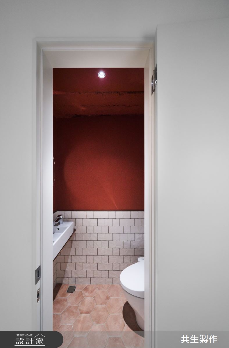 40坪老屋(50年以上)＿現代風浴室案例圖片＿共生製作設計有限公司＿共生製作_大安藝寓之12