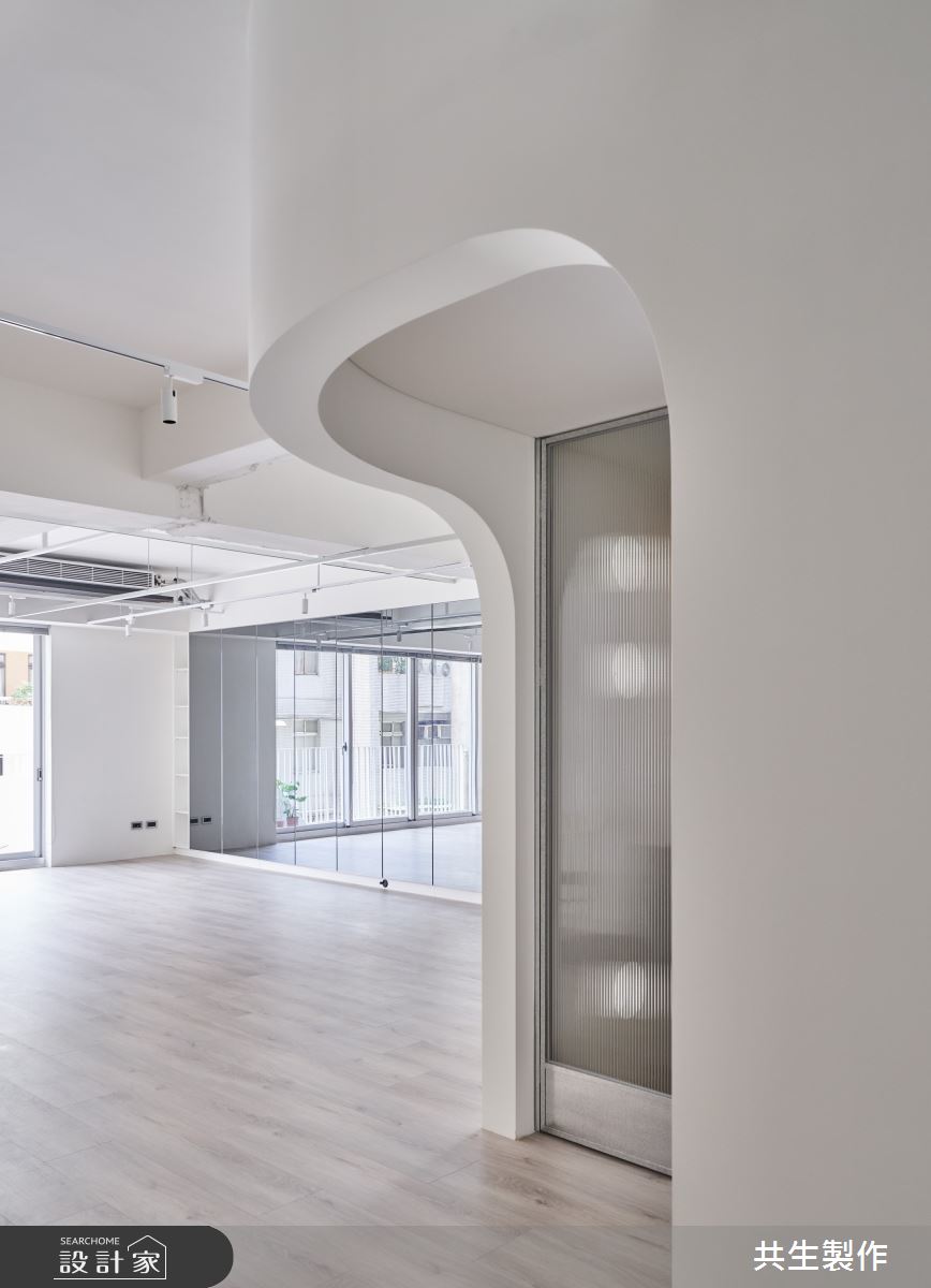 40坪老屋(50年以上)＿現代風客廳案例圖片＿共生製作設計有限公司＿共生製作_大安藝寓之1