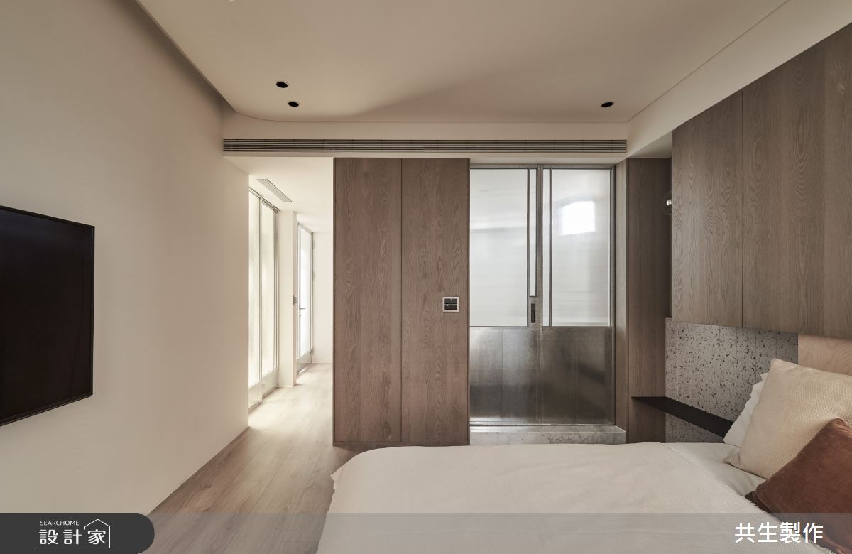 40坪老屋(50年以上)＿現代風臥室案例圖片＿共生製作設計有限公司＿共生製作_大安藝寓之16
