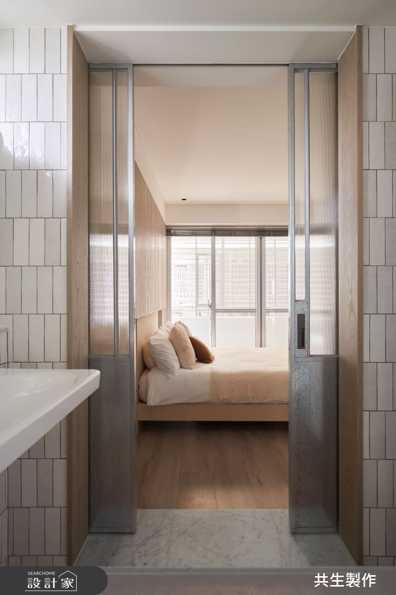40坪老屋(50年以上)＿現代風臥室案例圖片＿共生製作設計有限公司＿共生製作_大安藝寓之19