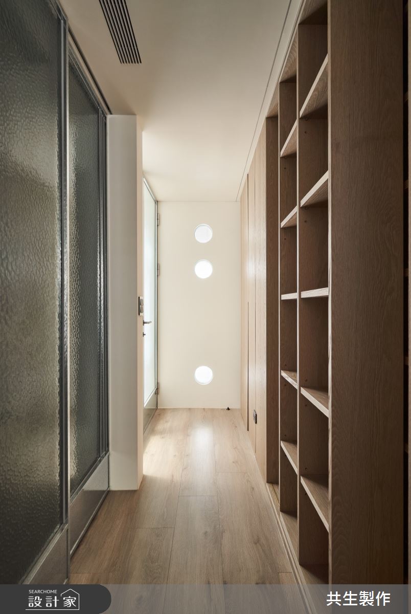 40坪老屋(50年以上)＿現代風走廊案例圖片＿共生製作設計有限公司＿共生製作_大安藝寓之15