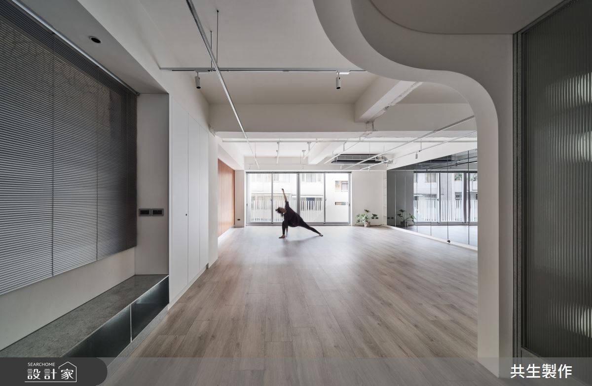 40坪老屋(50年以上)＿現代風玄關客廳案例圖片＿共生製作設計有限公司＿共生製作_大安藝寓之3